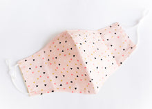 Load image into Gallery viewer, Handmade Reversible Mask - Triangle/Shooting Star