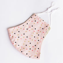 Load image into Gallery viewer, Handmade Reversible Mask - Triangle/Shooting Star