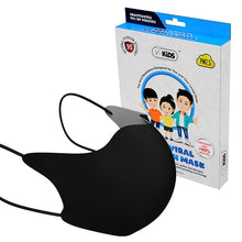 Load image into Gallery viewer, V-Kids Black Mask